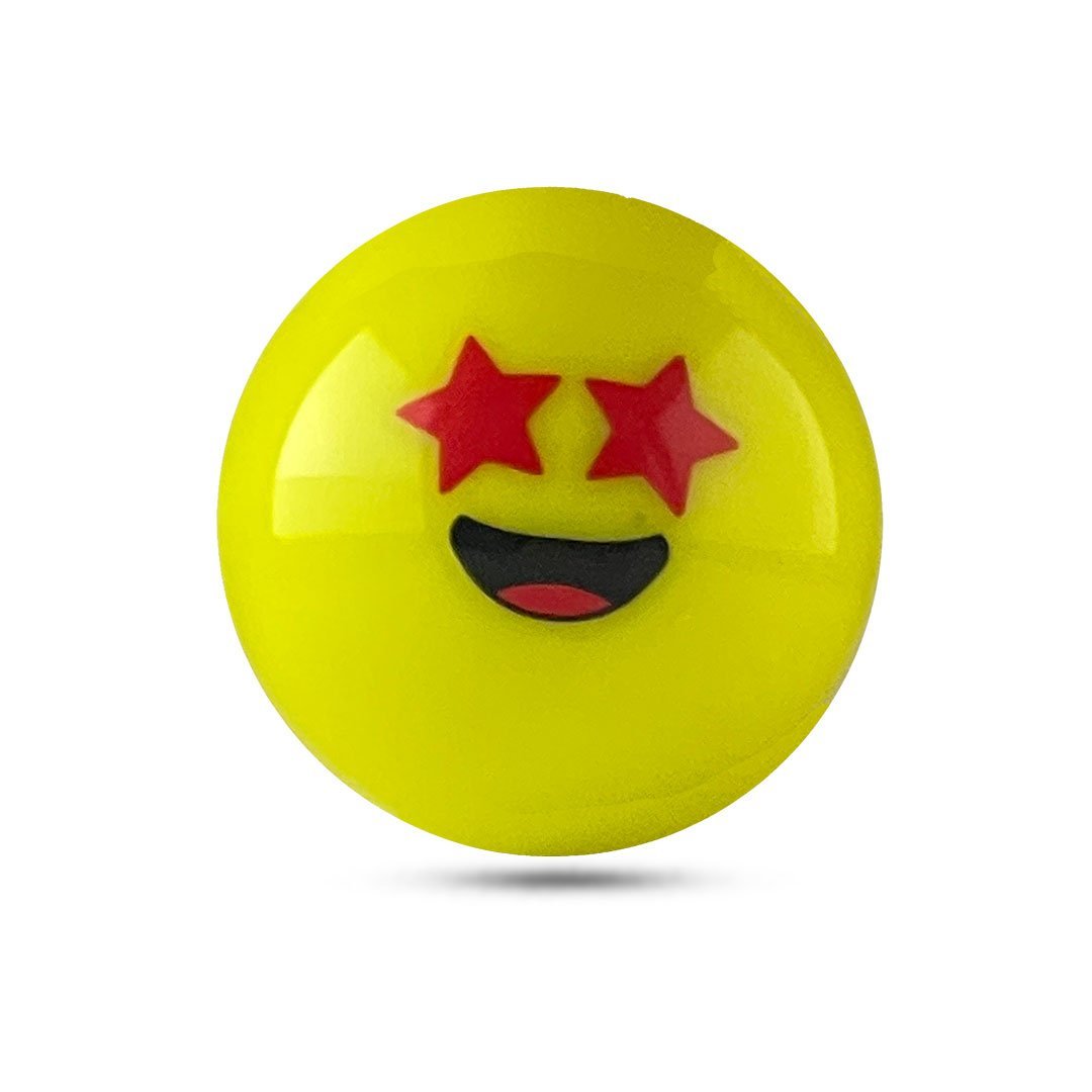 Mazon Emoji Single Ball - Star Smile - Just Hockey
