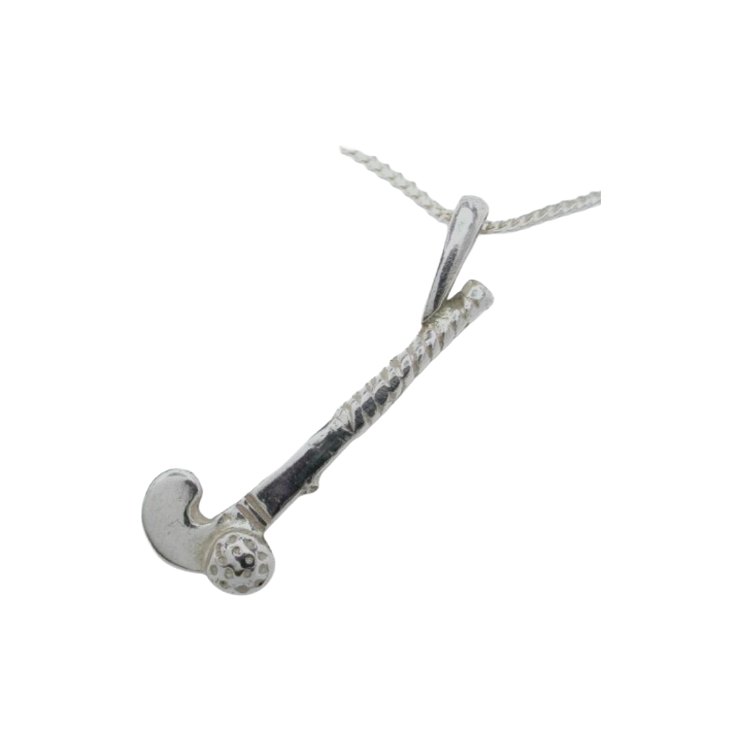 Jewellery Necklat Stick & Ball (Silver)