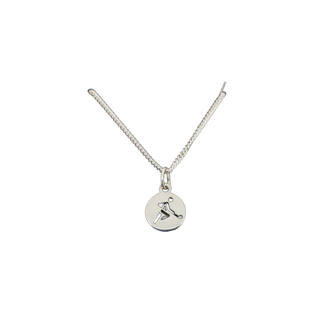 Jewellery Necklat Round Player (Silver)