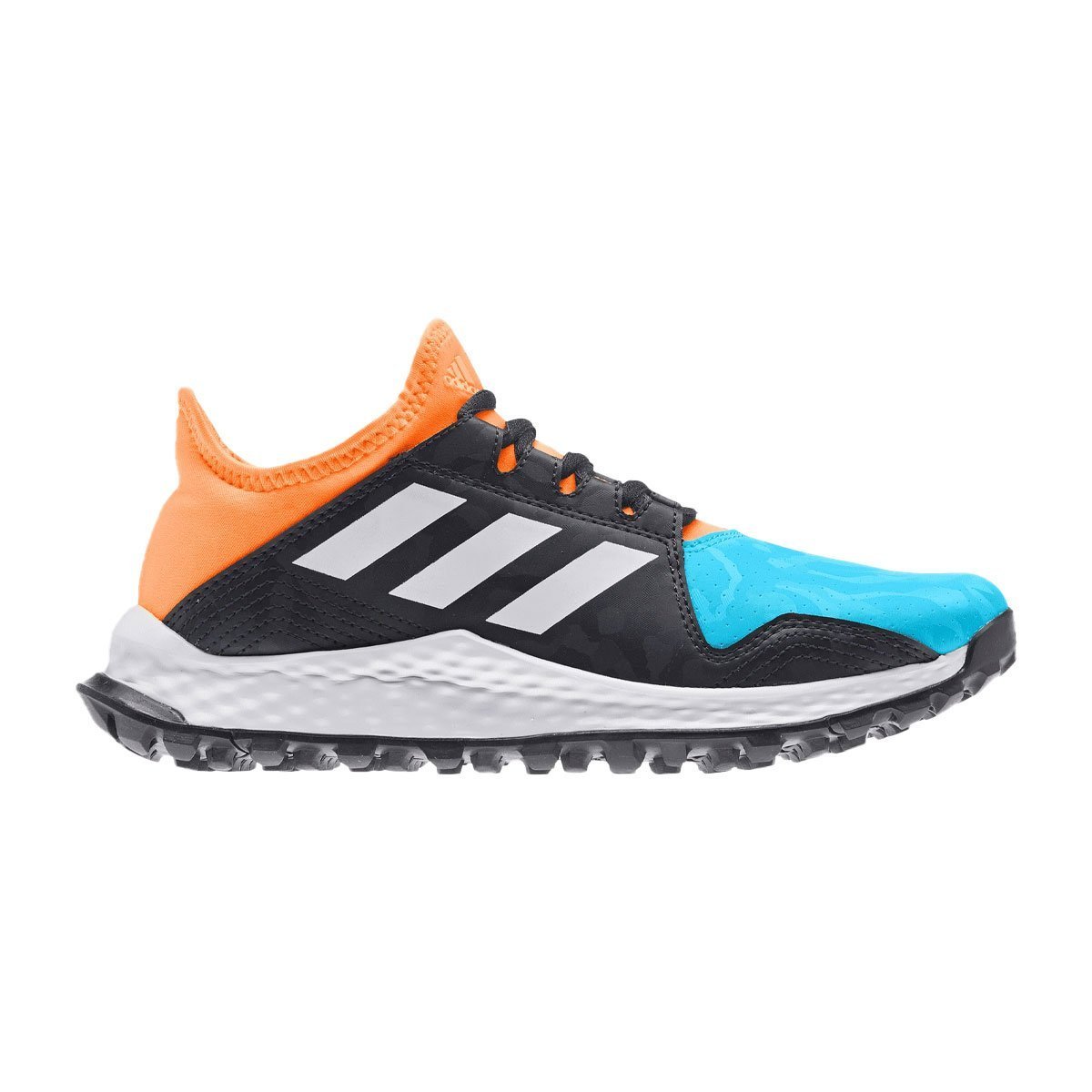 Adidas Junior Youngstar (Signal Cyan/Wht/Signal Orange) - Just Hockey