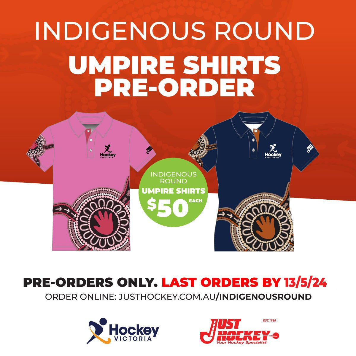 Hockey Victoria Indigenous Officials Shirt (Ladies) - Just Hockey