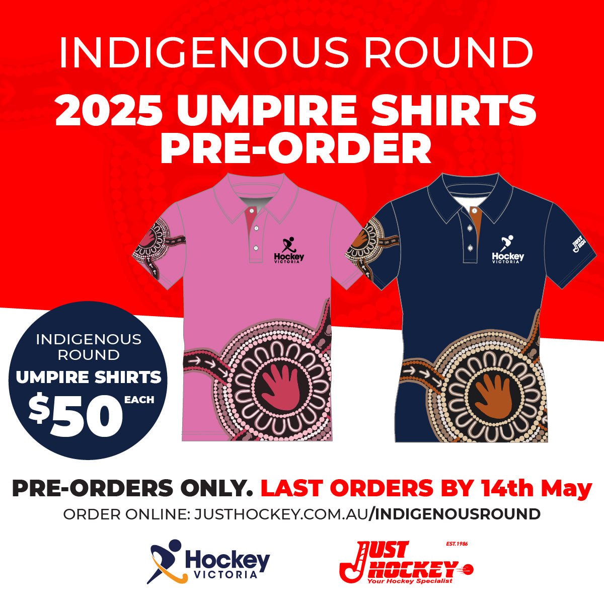 Hockey Victoria Indigenous Officials Shirt (Mens) - Just Hockey