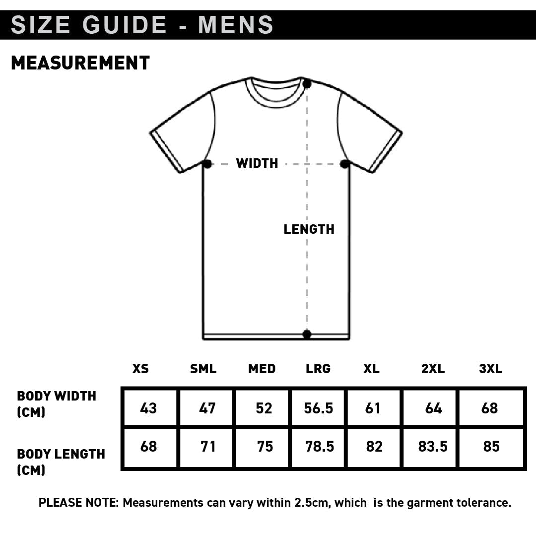 Mazon Premium Square Print Mens Tee Shirt - Just Hockey