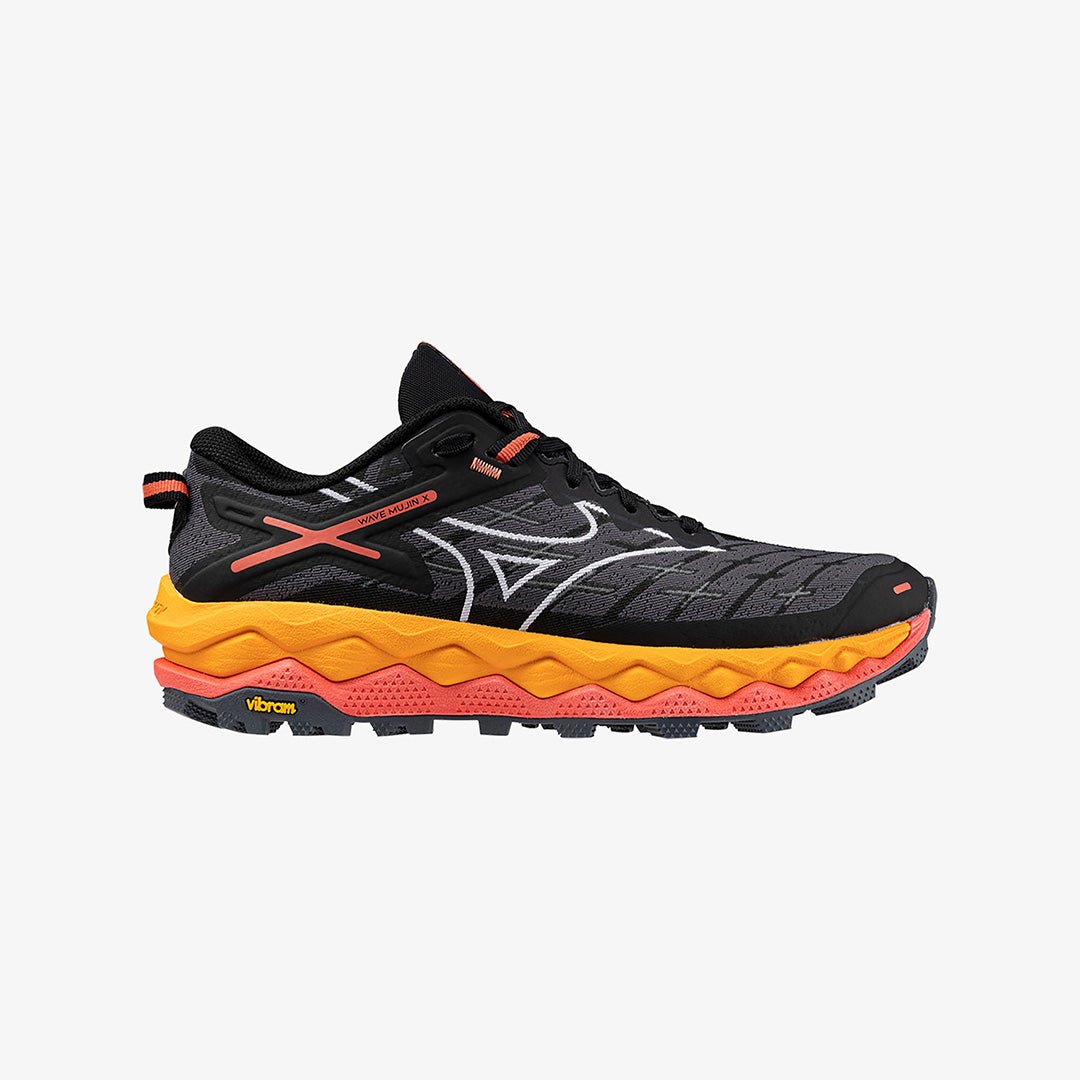 Mizuno Wave Mujin (23) Womens (Black/White/Hot Coral)