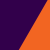 XXL / Purple/Orange