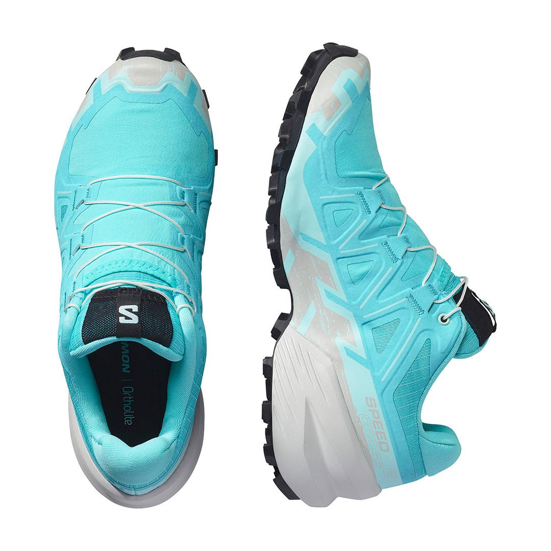 Salomon Speedcross 6 Womens (Blue Curacao/Lunar/Iced Aqua) - Just Hockey