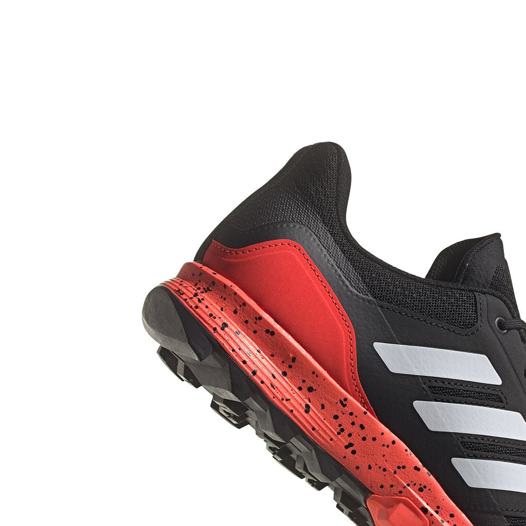 Adidas Flexcloud 2.1 Mens (Core Blk/Wht/Solar Red) - Just Hockey