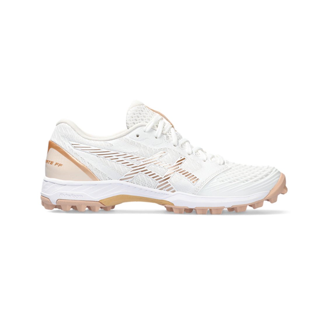 Asics Field Ultimate FF 2 White/Champagne (Womens) - Just Hockey