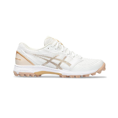 Asics Field Ultimate FF 2 White/Champagne (Womens) - Just Hockey