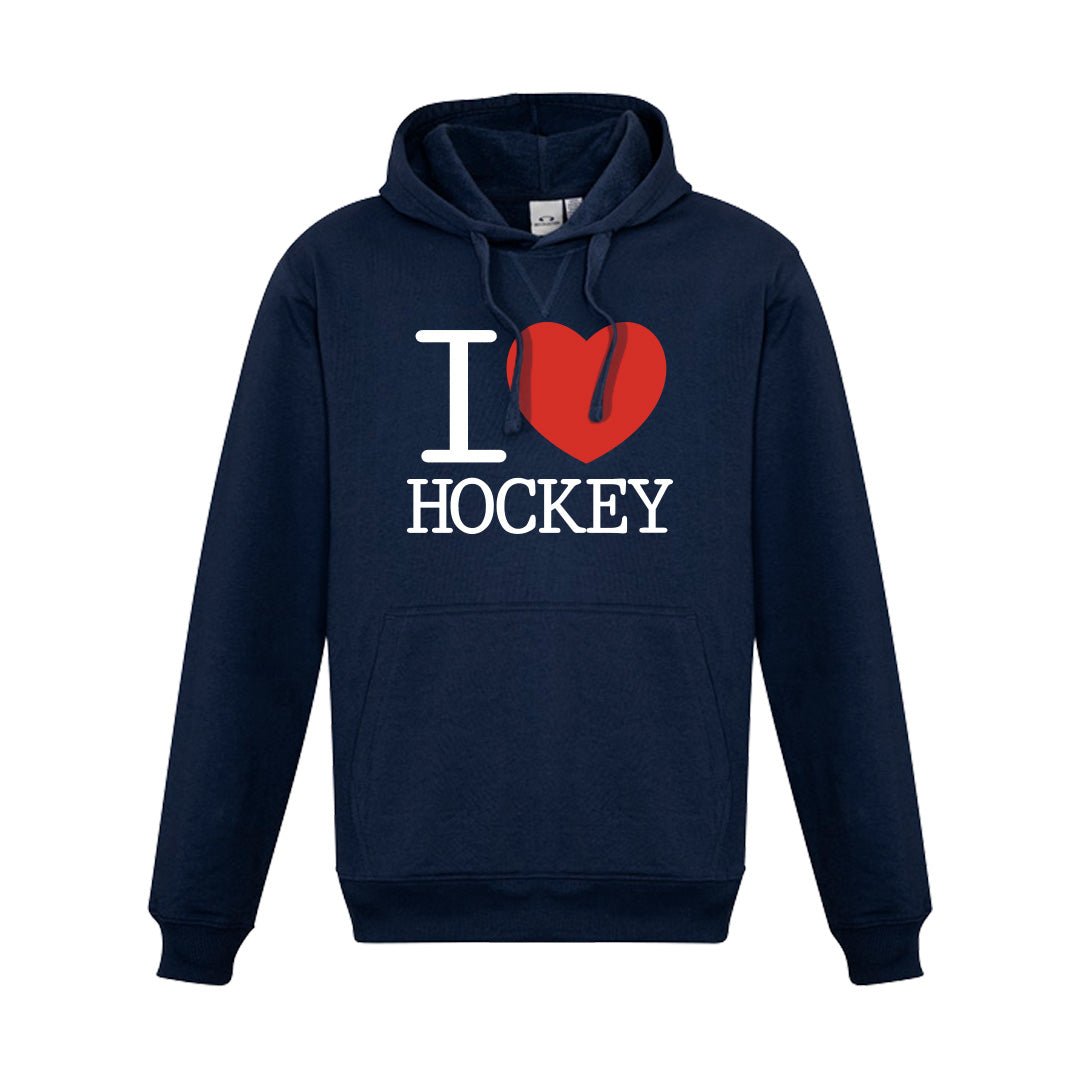 I Love Hockey Hoodie - Just Hockey
