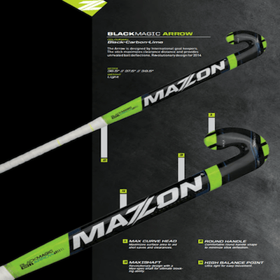Mazon Black Magic Arrow GK - Just Hockey