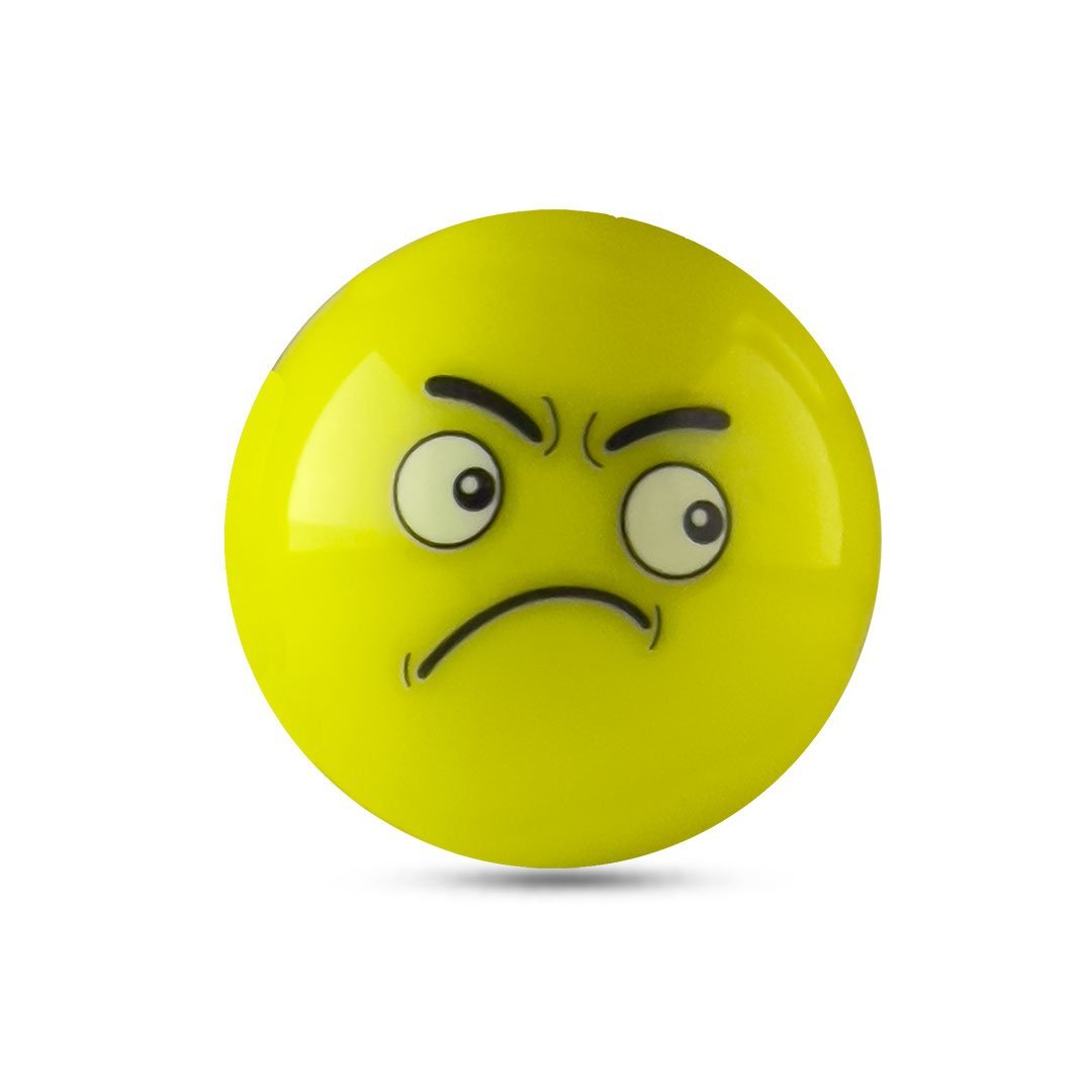 Mazon Emoji Single Ball - Angry - Just Hockey