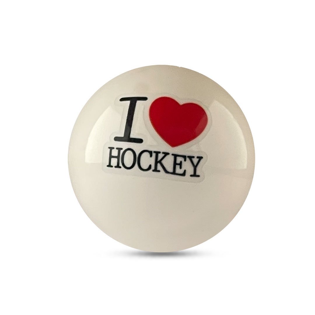Mazon Emoji Single Ball - I Love Hockey - Just Hockey