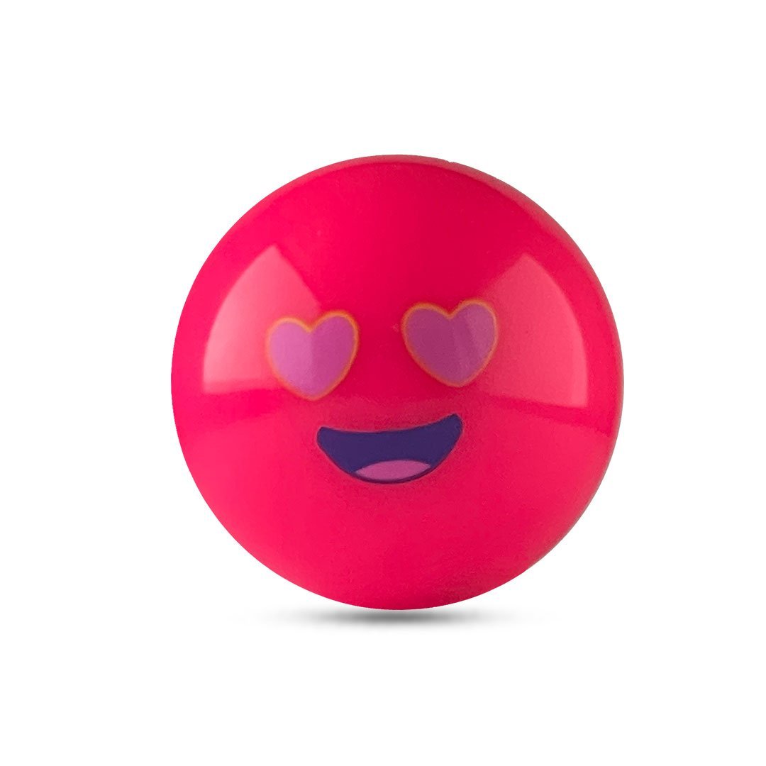 Mazon Emoji Single Ball - Love Heart Smile - Just Hockey