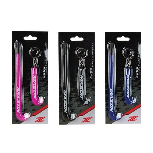 Mazon Gift Pack Key Ring/Pen Stick - Just Hockey