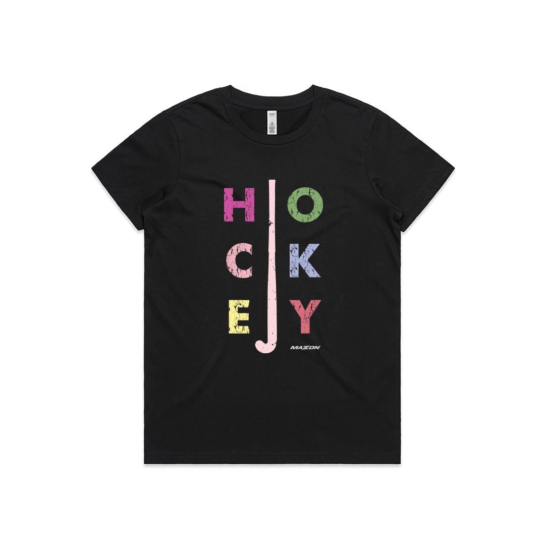 Mazon Hockey Stick Tee Rustic (Ladies) - Just Hockey