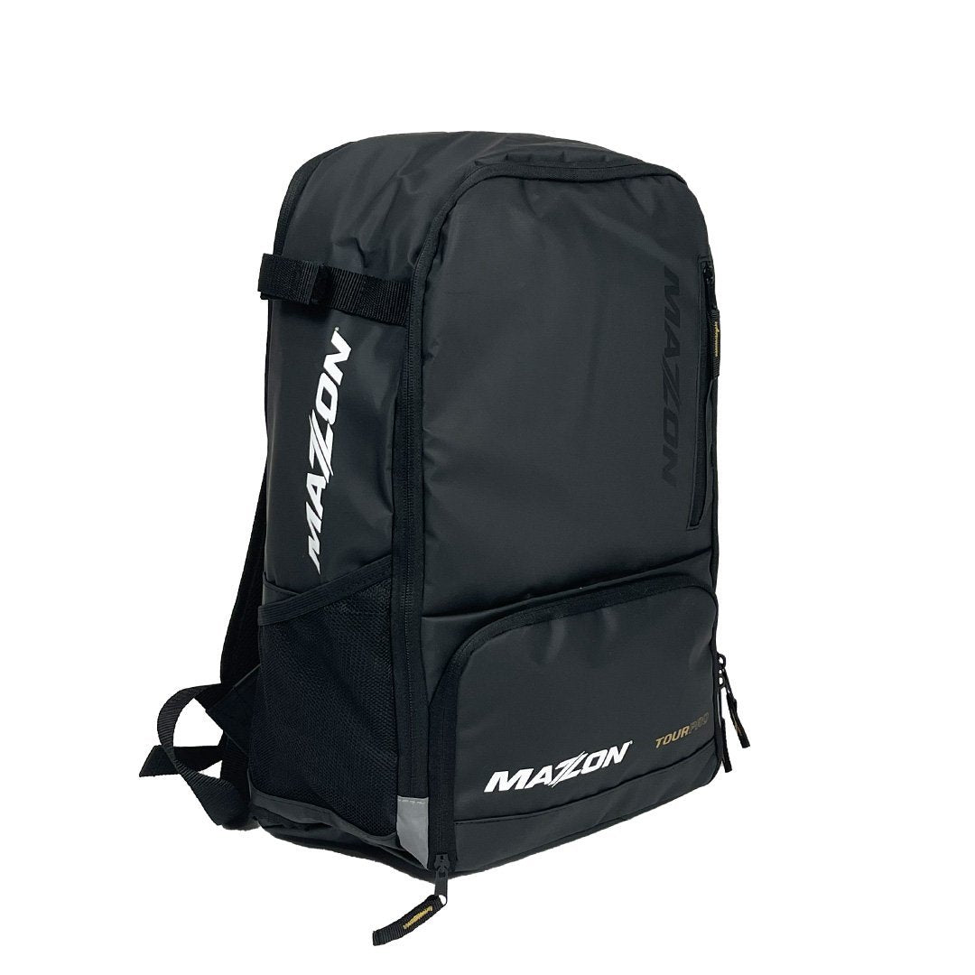 Mazon Tour Pro Backpack Black Tarpaulin - Just Hockey